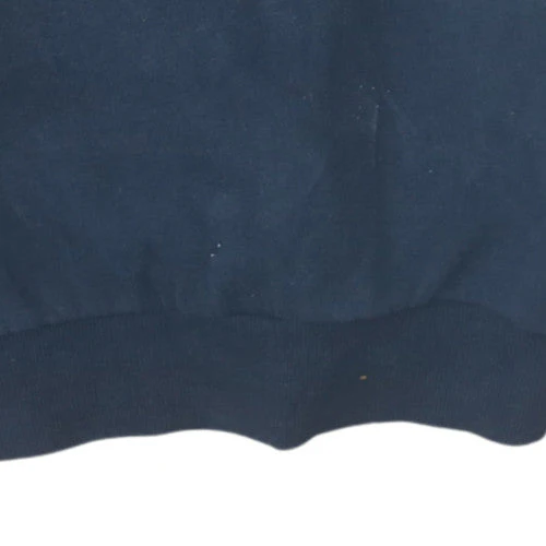 Ellesse Womens Navy Blue Crew Neck Pullover Sweatshirt UK 8 - Image 7