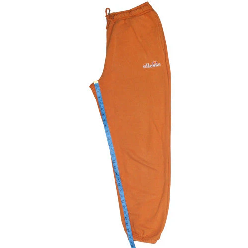 Ellesse Womens Orange Fleece Sweatpants Size 10 Regular Fit - Image 3