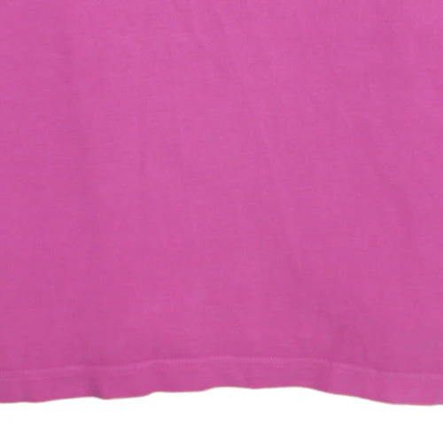 Ellesse Womens Pink Polo Shirt Short Sleeve Cotton UK M - Image 8