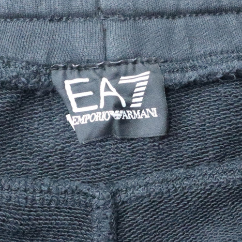 Emporio Armani EA7 Mens Black Jogger Sweatpants M Tapered Fit - Image 6