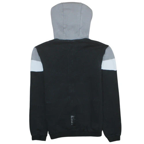 Emporio Armani EA7 Men's Grey Black Full Zip Hoodie Size M - Image 4