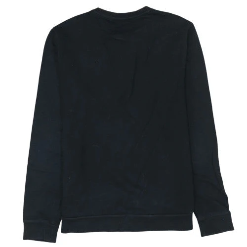 Emporio Armani Men’s Black Crew Neck Logo Sweatshirt Size M - Image 4