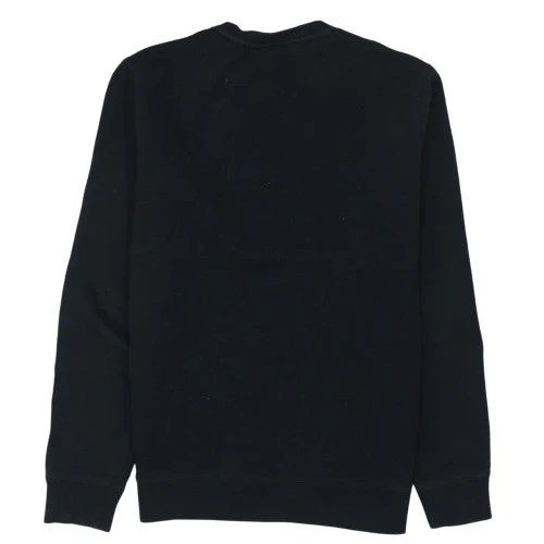 Emporio Armani Men's Black Cotton Blend Pullover Sweatshirt Size L - Image 4