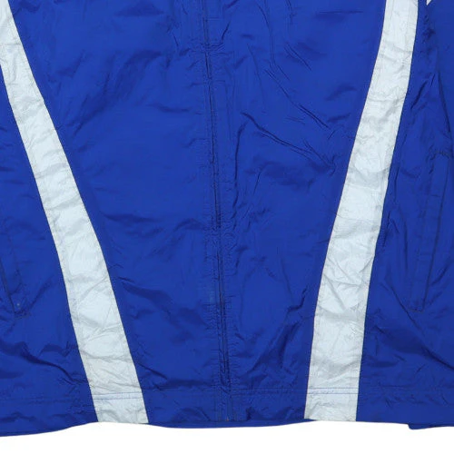 Erima Men’s Blue 2XL Windbreaker Sports Hooded Jacket - Image 8