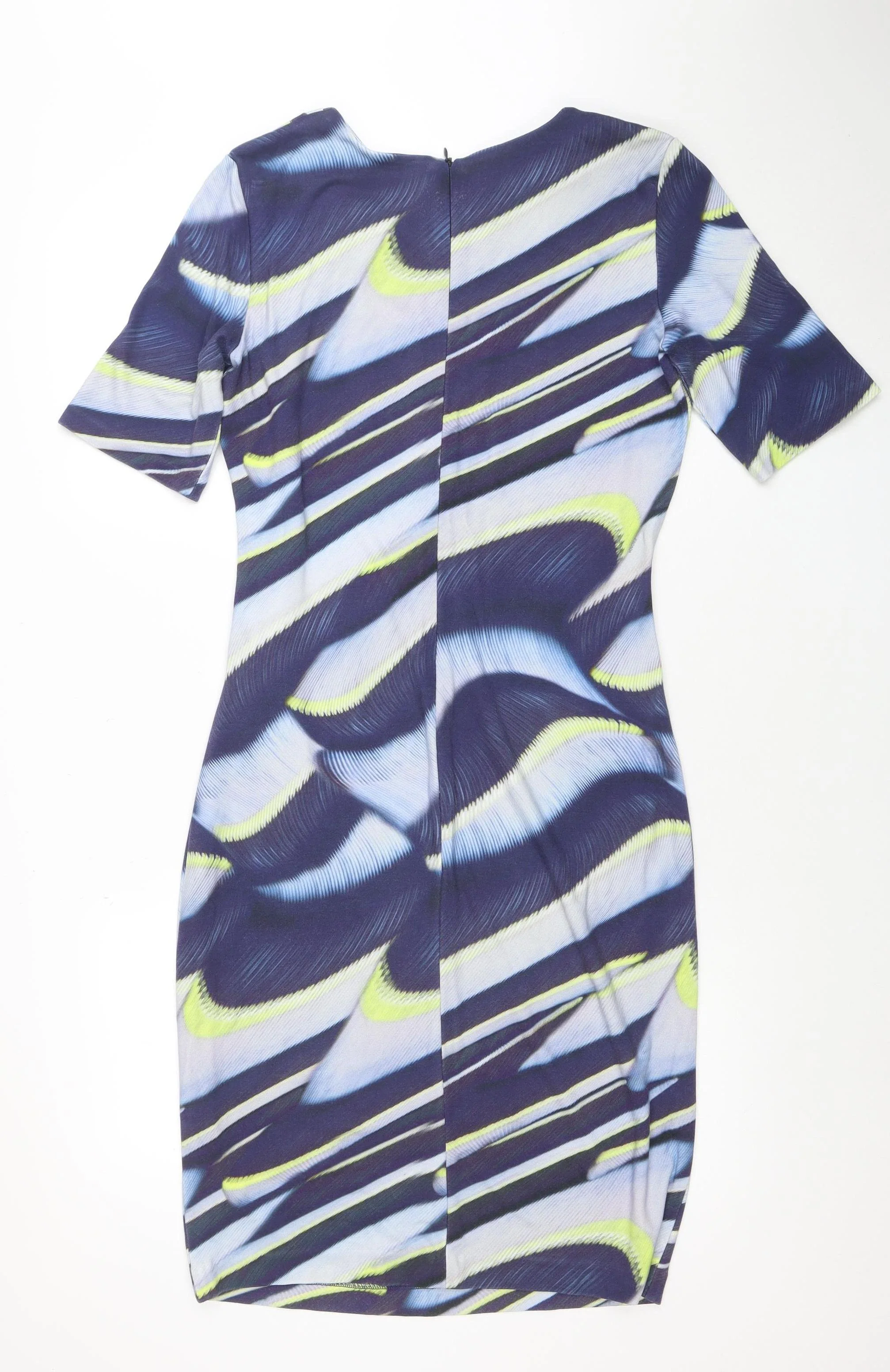 Escada Women’s Multicoloured Size 12 Bodycon Knee Dress - Image 3