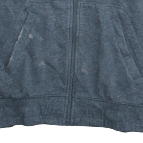 Everlast Men's Grey Full Zip Hoodie M Sports Fleece Sweatshirt - Image 7