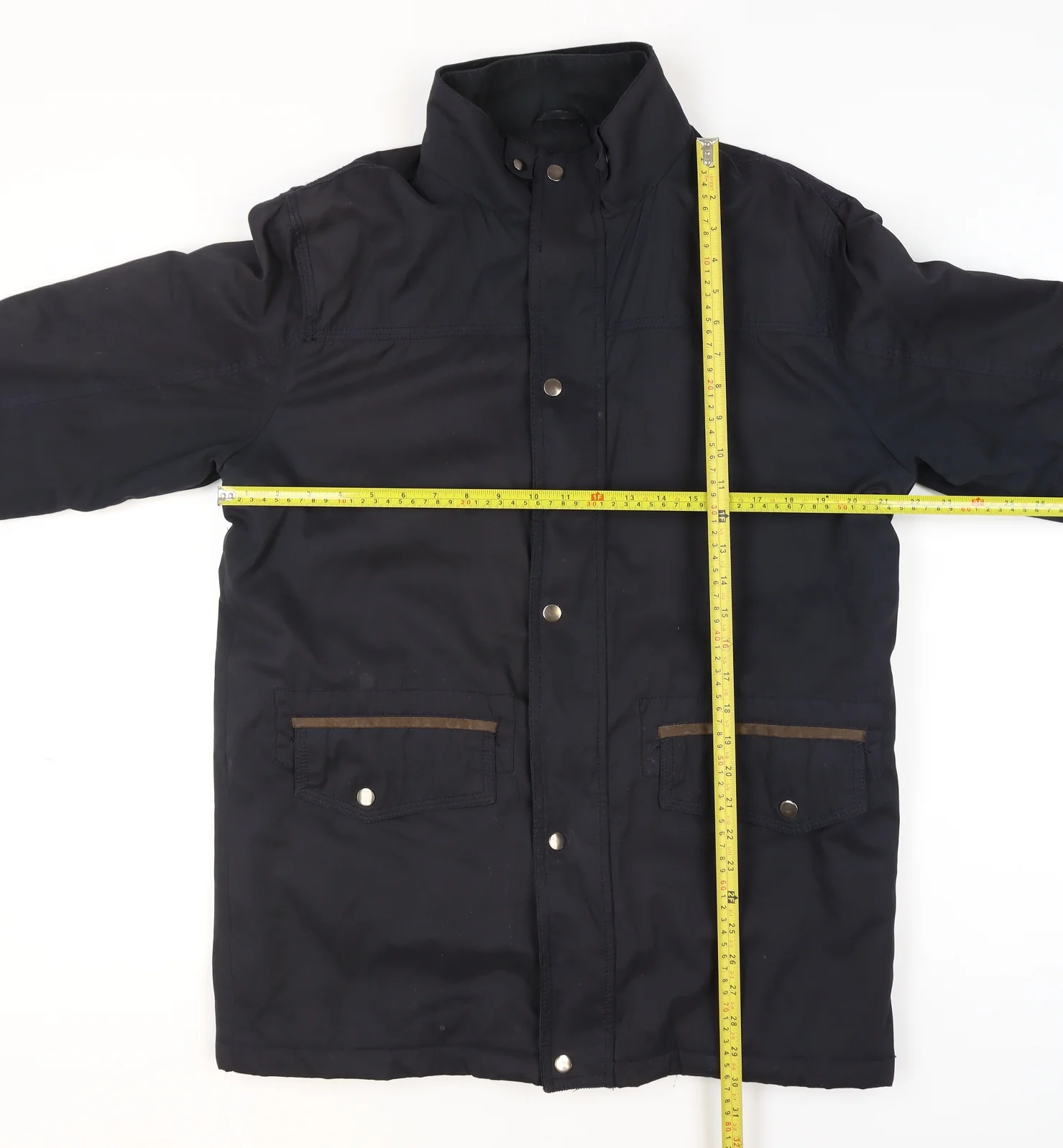 EWM Pure Classics Men's Blue Mid-Length Padded Jacket S - Image 2