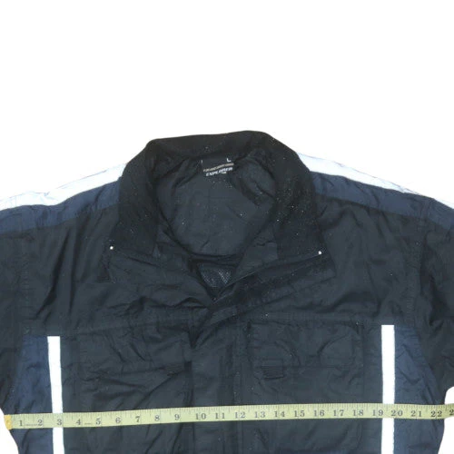 Explorer Men's Black L Waterproof Belted Motorcycle Jacket - Image 2
