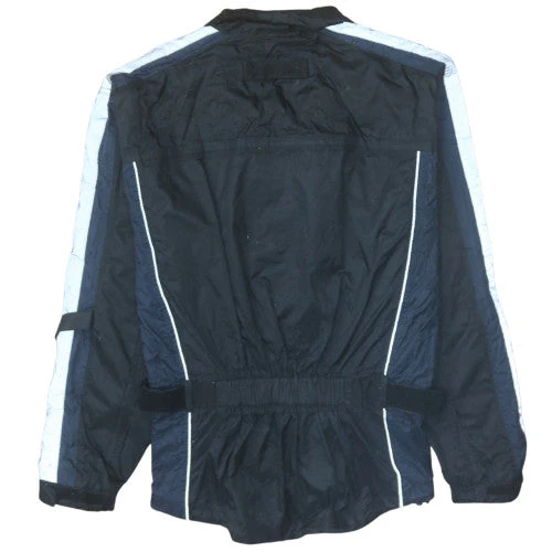 Explorer Men's Black L Waterproof Belted Motorcycle Jacket - Image 4