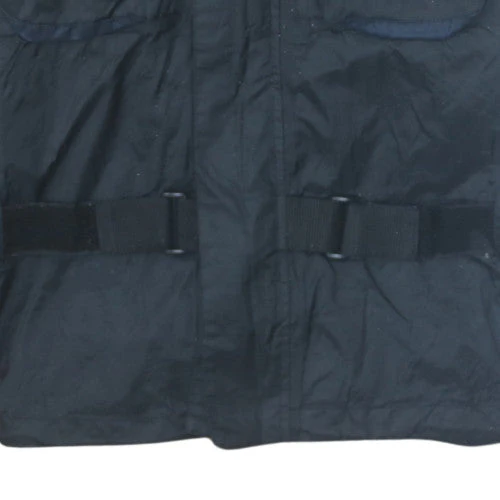 Explorer Men's Black L Waterproof Belted Motorcycle Jacket - Image 7
