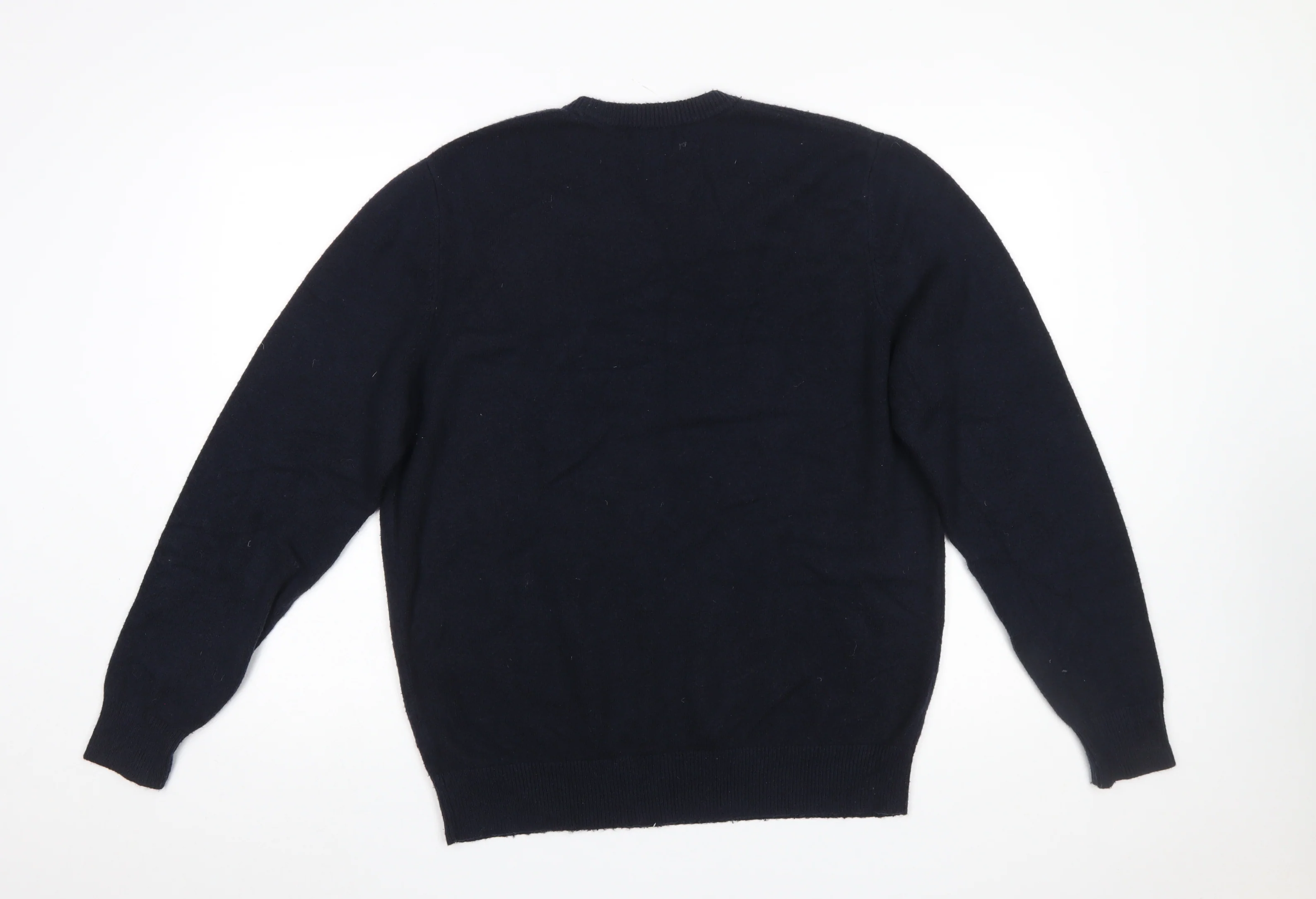 Farhi by Nicole Farhi Women's Black XL Wool Crew Neck Jumper - Image 3