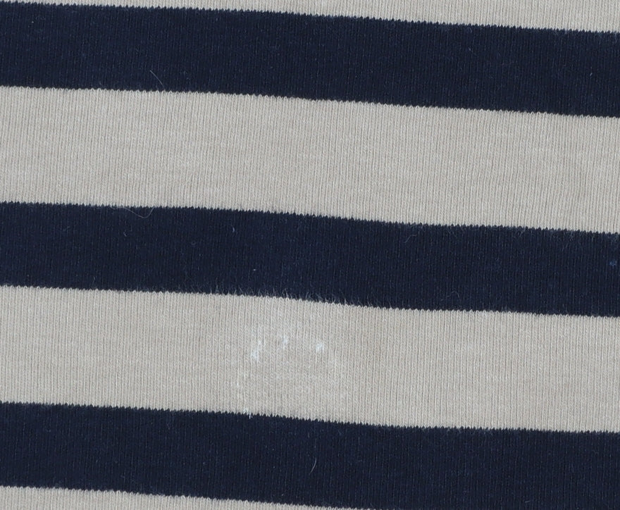 Fat Face Women’s Beige Striped 3/4 Sleeve Tunic Top UK 12 - Image 6