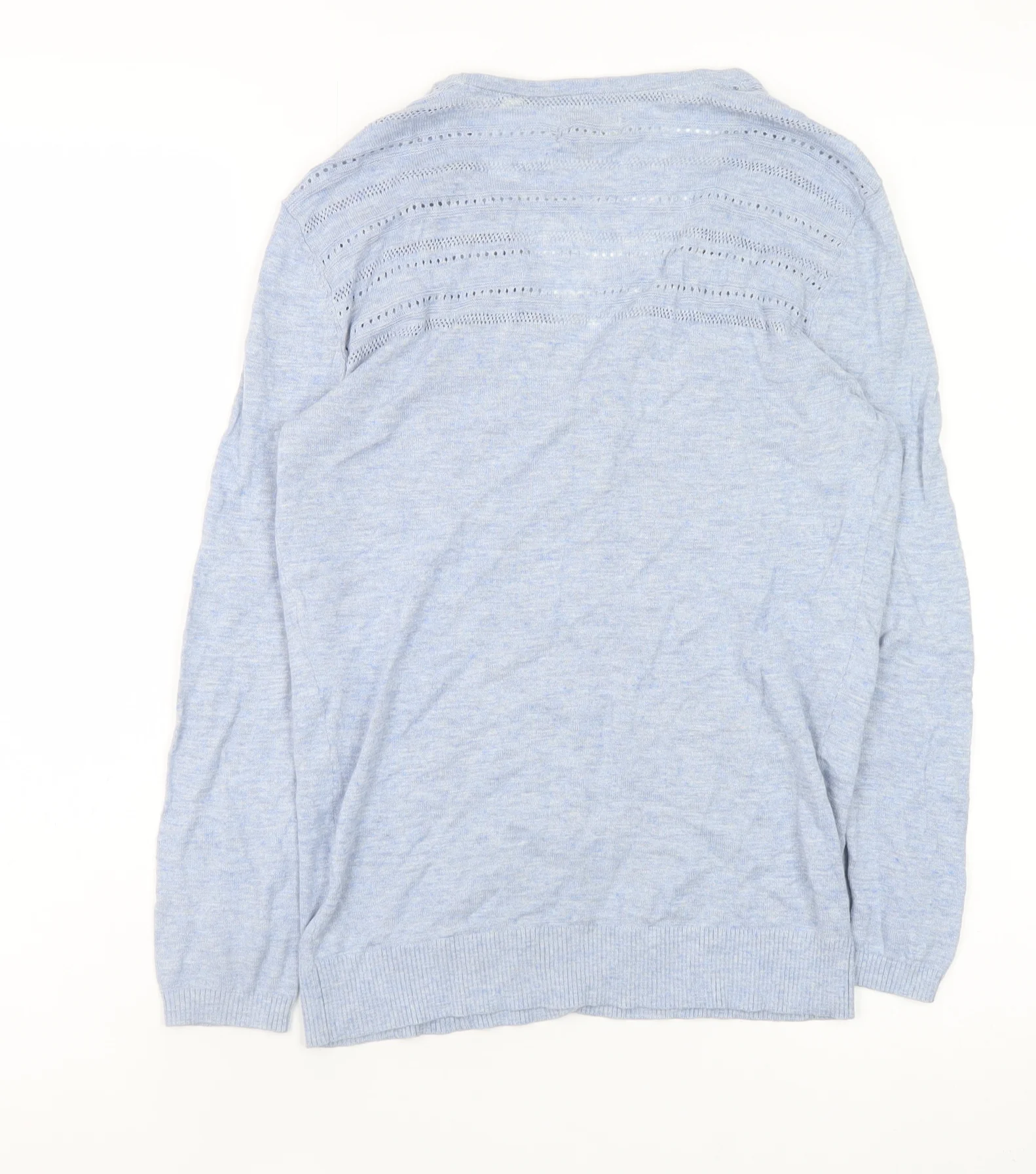 Fat Face Women’s Blue Cotton Button Cardigan Size 6 - Image 3