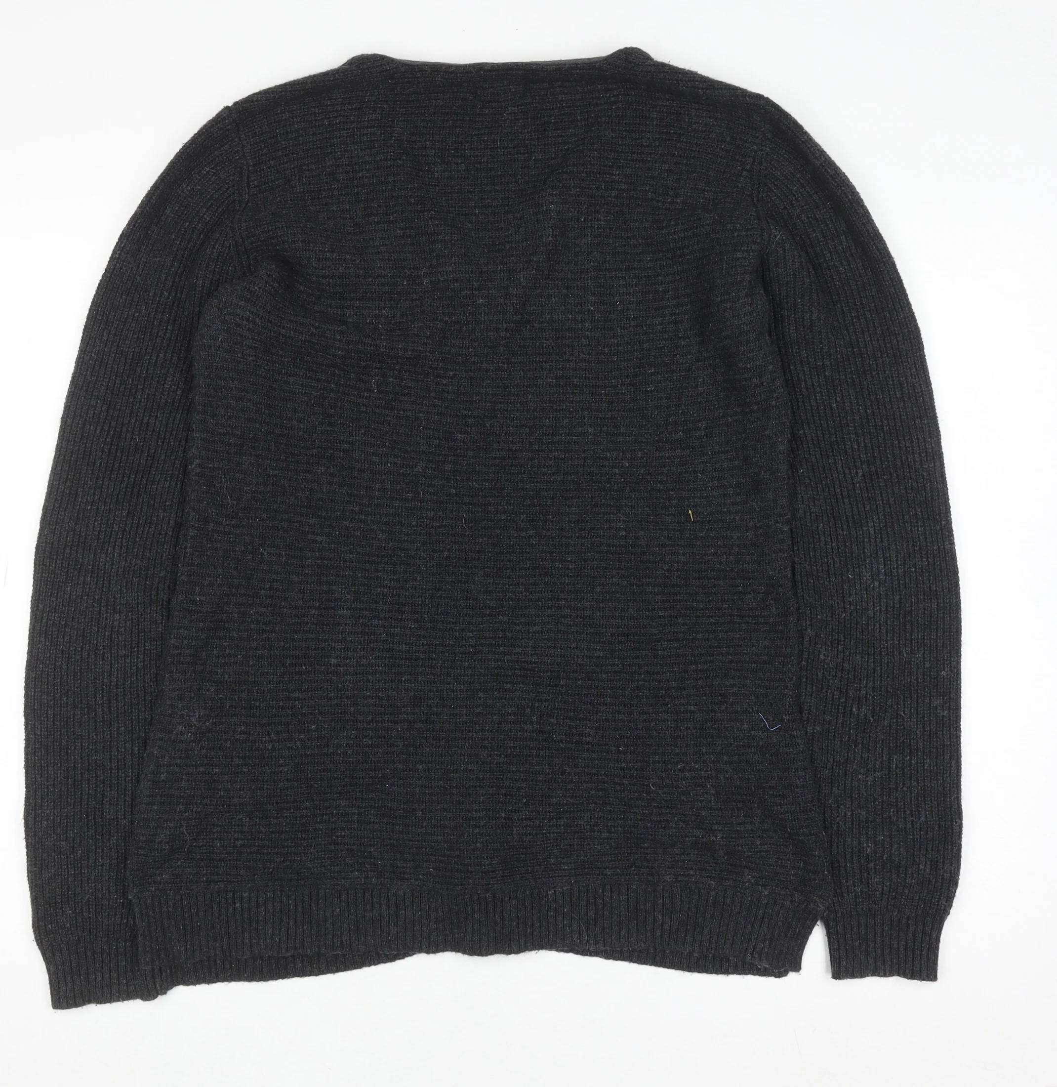 Fat Face Womens Black V-Neck Knit Jumper Size 10 - Image 3