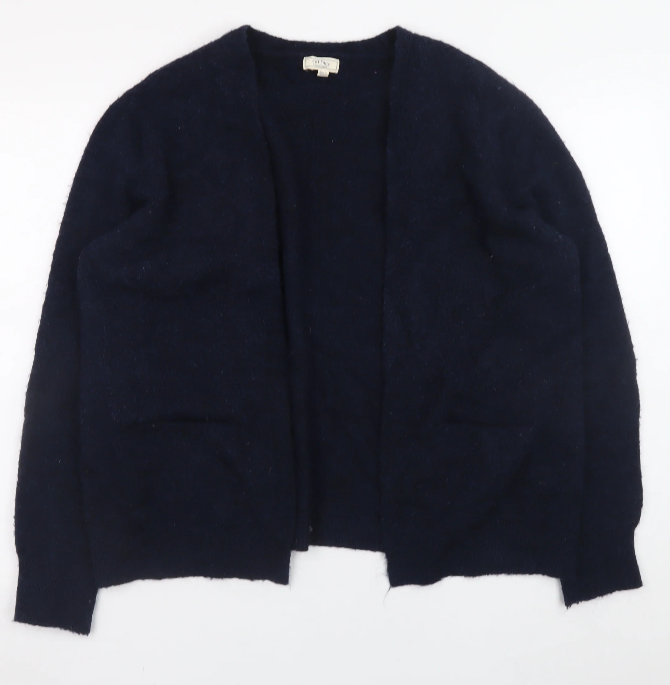 Fat Face Women's Blue Size 14 Knit Open Cardigan Jumper