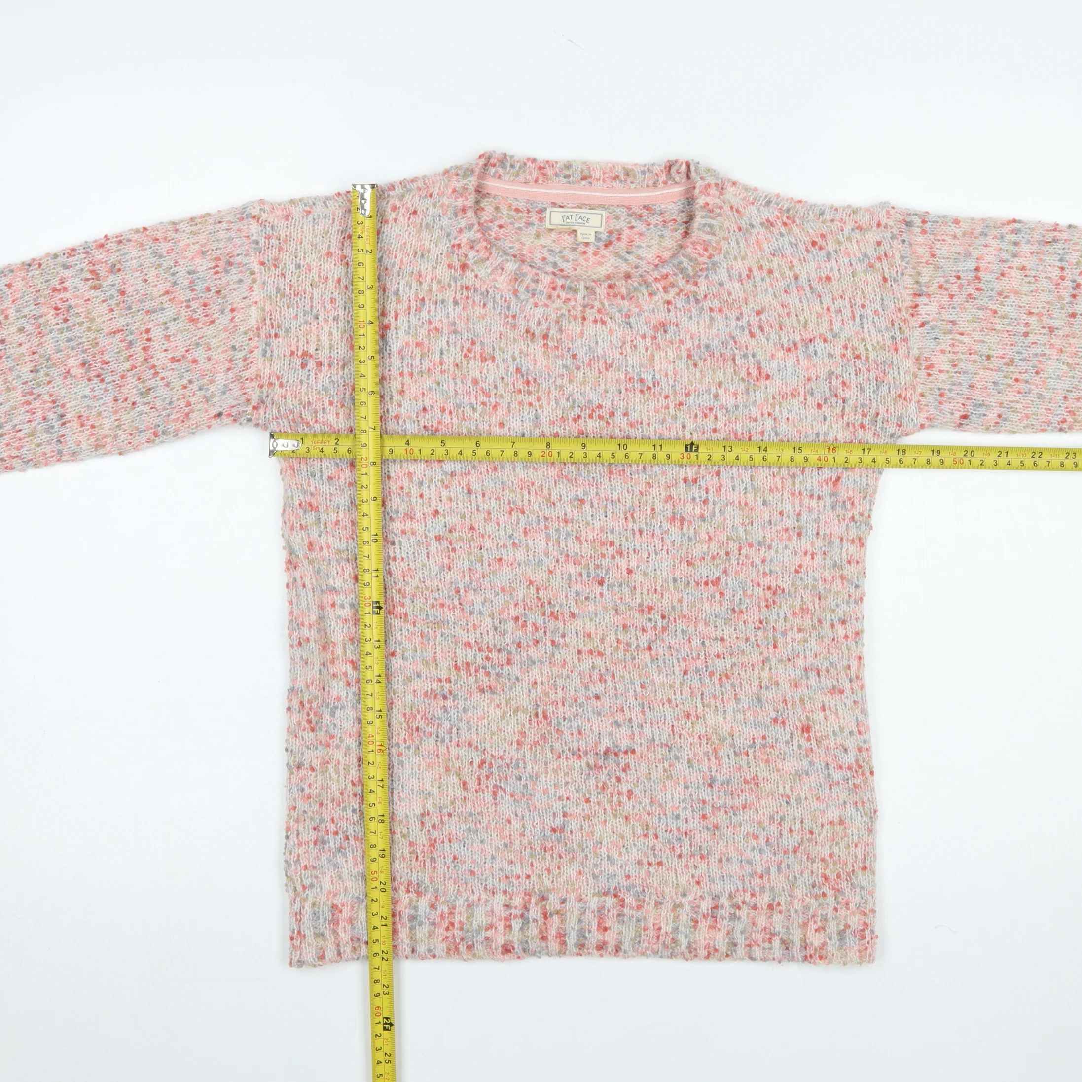 Fat Face Womens Multicoloured Knit Pullover Jumper UK 6 - Image 2