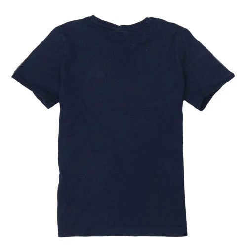 Fila Boys Blue Logo Short Sleeve Crew Neck T-Shirt 13-14 Years - Image 4
