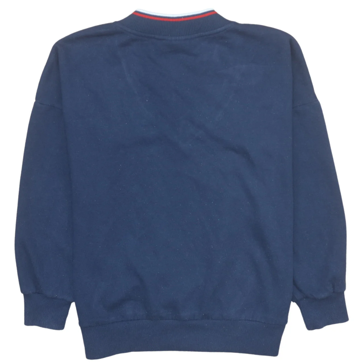 FILA Men’s Blue Pullover V-Neck Sweatshirt M Regular Fit - Image 4