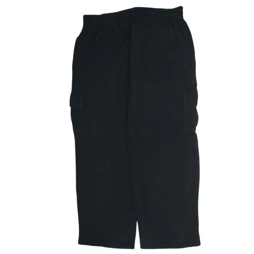 Fila Men's Black Fleece Jogger Trousers L Comfortable Sportswear - Image 4