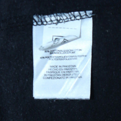 FILA Men's Black Small Pullover Hoodie with Logo Pocket - Image 6