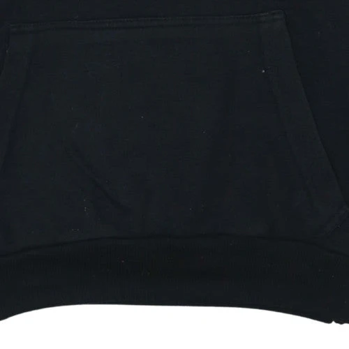 FILA Men's Black Small Pullover Hoodie with Logo Pocket - Image 7