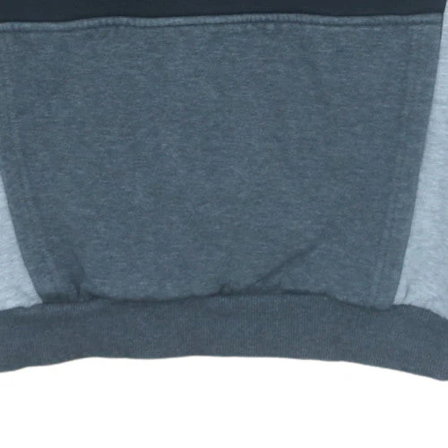 FILA Mens Black XS Pullover Sweatshirt Crew Neck Fleece Logo Sportswear - Image 7