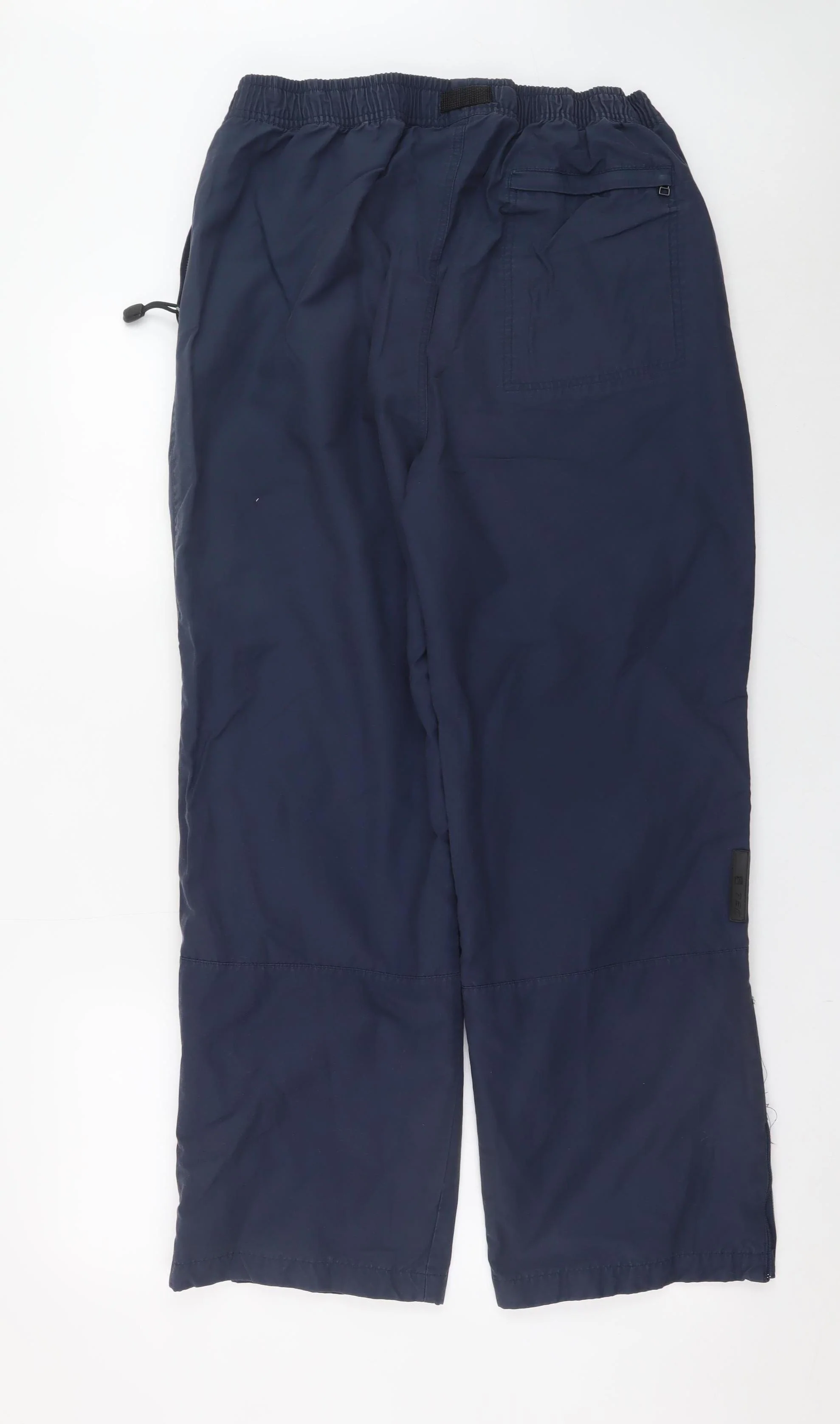 Fila Mens Blue Cargo Trousers L Lightweight Elastic Waist - Image 3