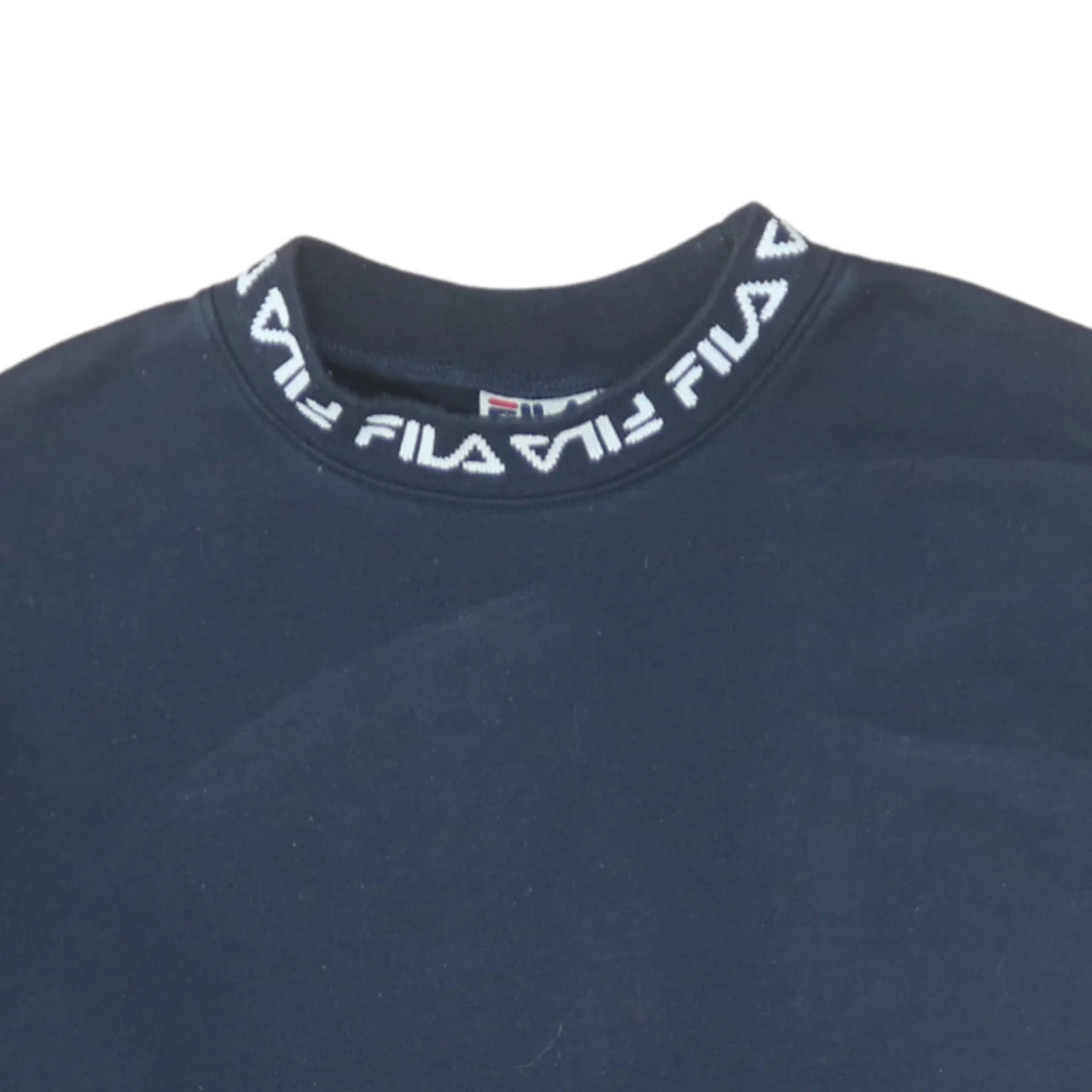 Fila Men's Blue Crew Neck Logo Sweatshirt Medium Regular Fit - Image 8