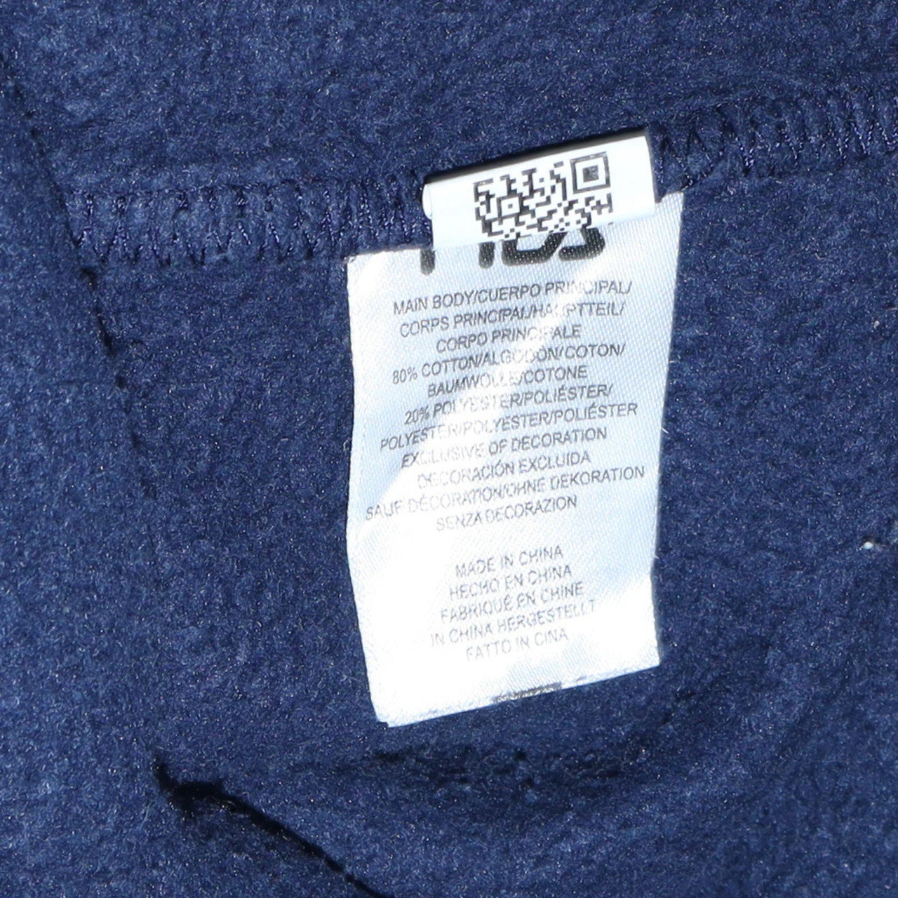 Fila Men's Blue Crew Neck Pullover Sweatshirt Size S - Image 5