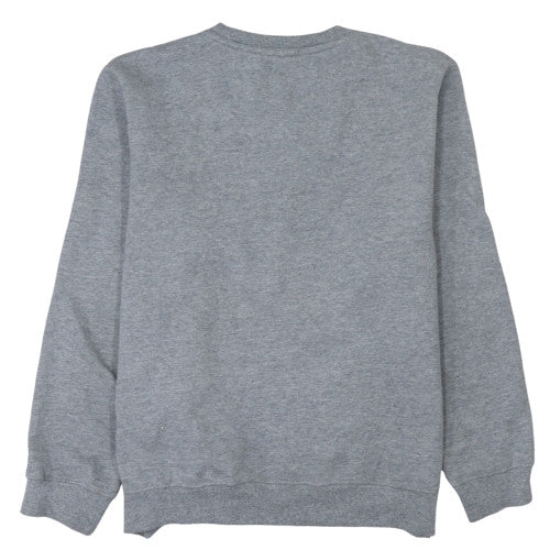 FILA Mens Grey Embroidered Logo Pullover Sweatshirt Size M - Image 4