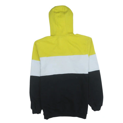 FILA Men's Multicoloured Pullover Hoodie Size M Logo Sportswear - Image 4