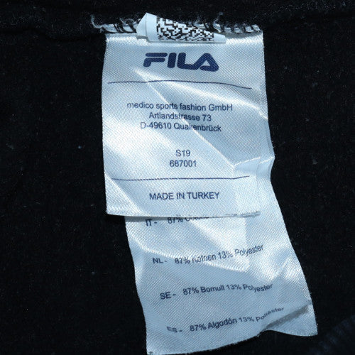 FILA Men's Multicoloured Pullover Hoodie Size M Logo Sportswear - Image 6