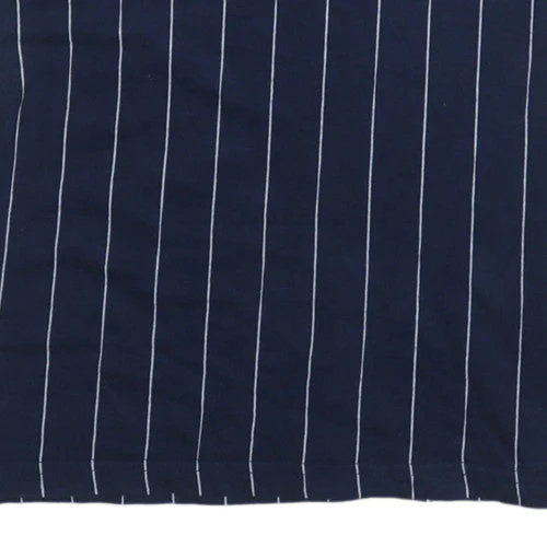 Fila Men's Navy Pinstripe Crew Neck Short Sleeve T-Shirt XS - Image 8