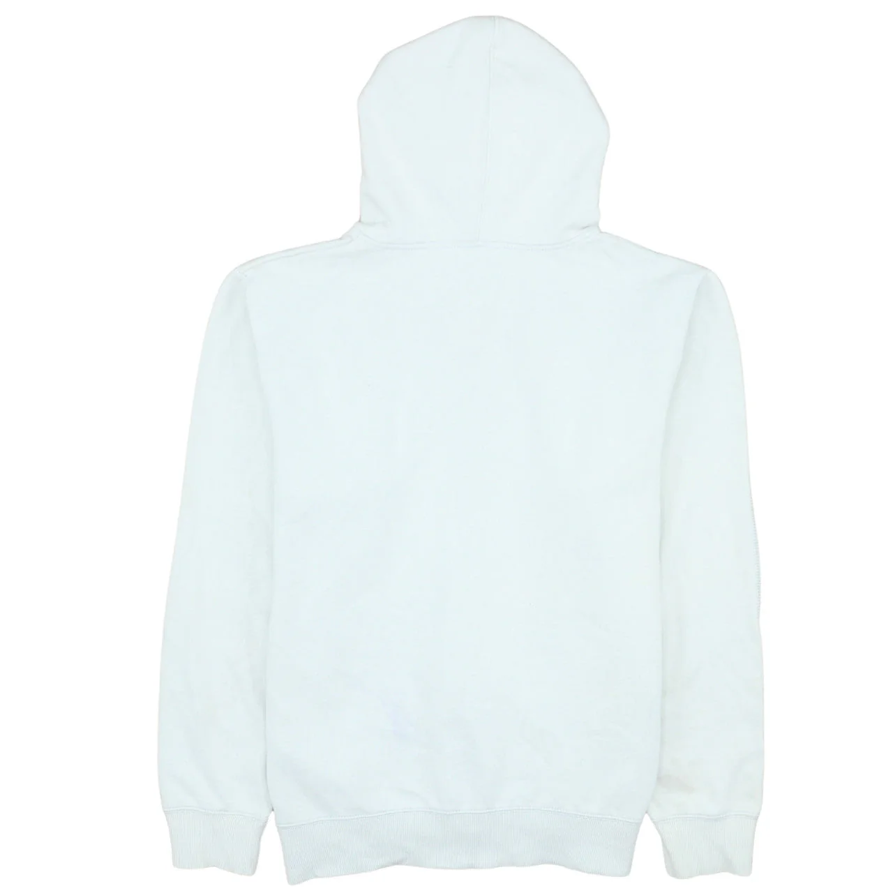 Fila Men's White Full Zip Hoodie M Sportswear Cotton Blend - Image 4