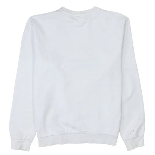 Fila Men's White XL Pullover Crew Neck Sweatshirt - Image 4