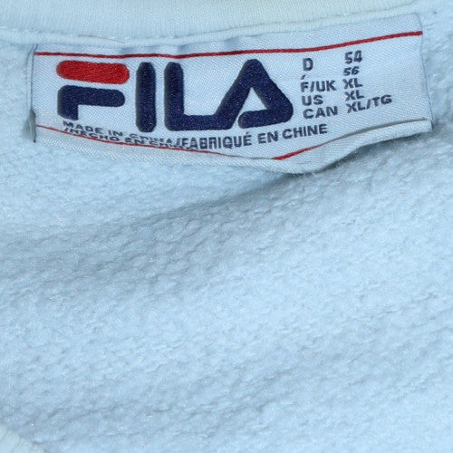 Fila Men's White XL Pullover Crew Neck Sweatshirt - Image 5