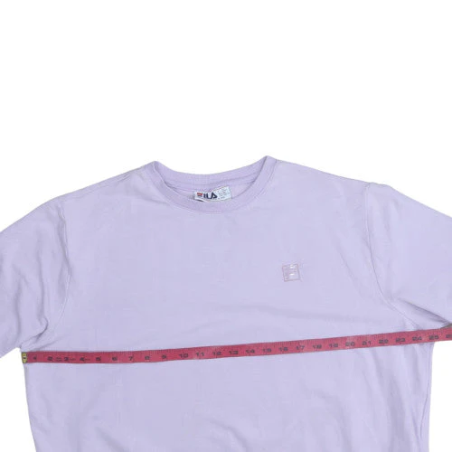 Fila Women’s Purple XXL Crew Neck Pullover Sweatshirt - Image 3