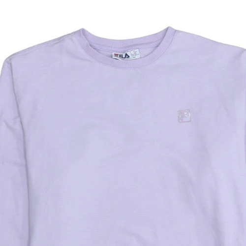 Fila Women’s Purple XXL Crew Neck Pullover Sweatshirt - Image 7