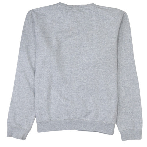 Fila Women's Grey Logo Pullover Sweatshirt M Casual Cotton Blend - Image 4