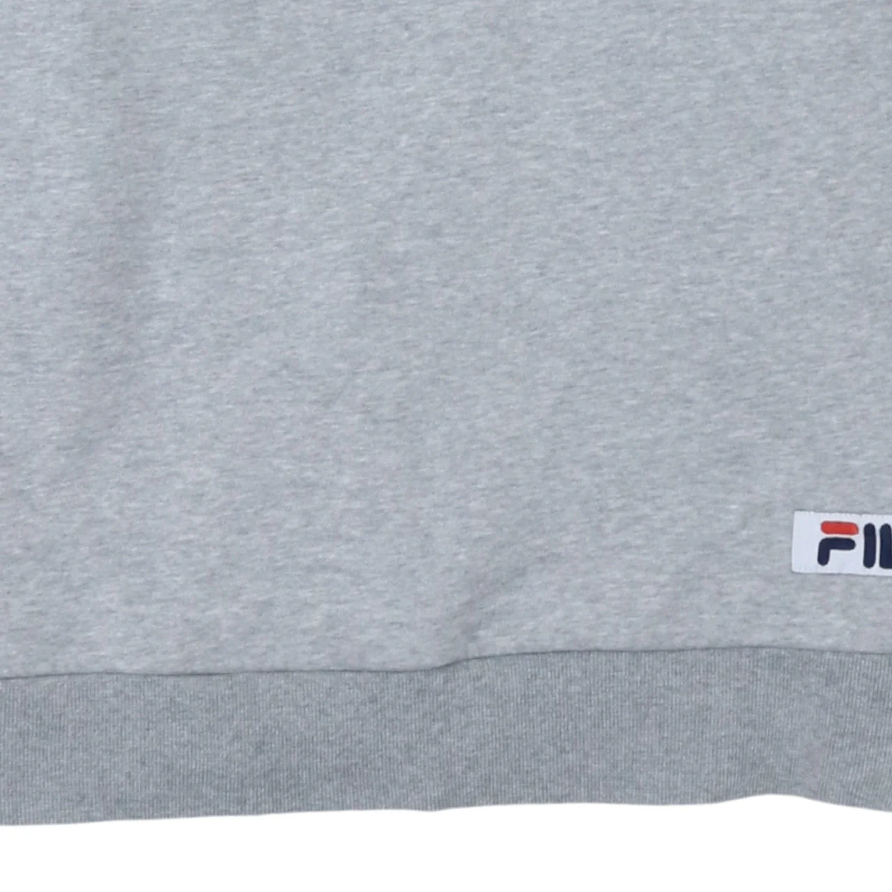 Fila Womens Grey Regular Fit Crew Neck Logo Pullover Sweatshirt L - Image 8