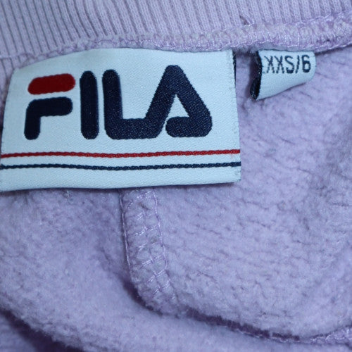 FILA Womens Purple Jogger Sweatpants Size 6 Elastic Waist Fleece Trousers - Image 5