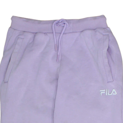FILA Womens Purple Jogger Sweatpants Size 6 Elastic Waist Fleece Trousers - Image 7