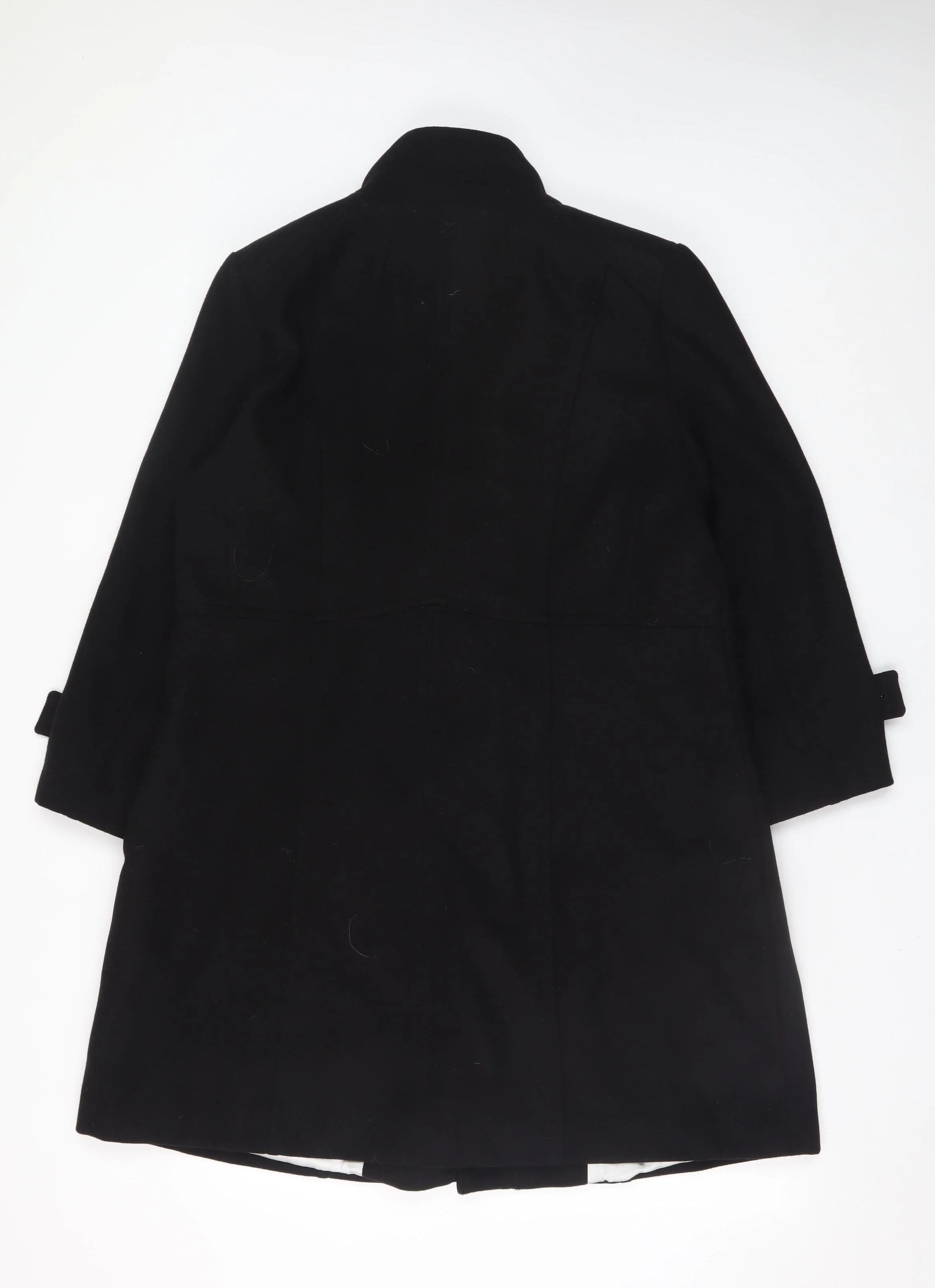 Finesse Women's Black Size 16 Mid-Length Overcoat - Image 3