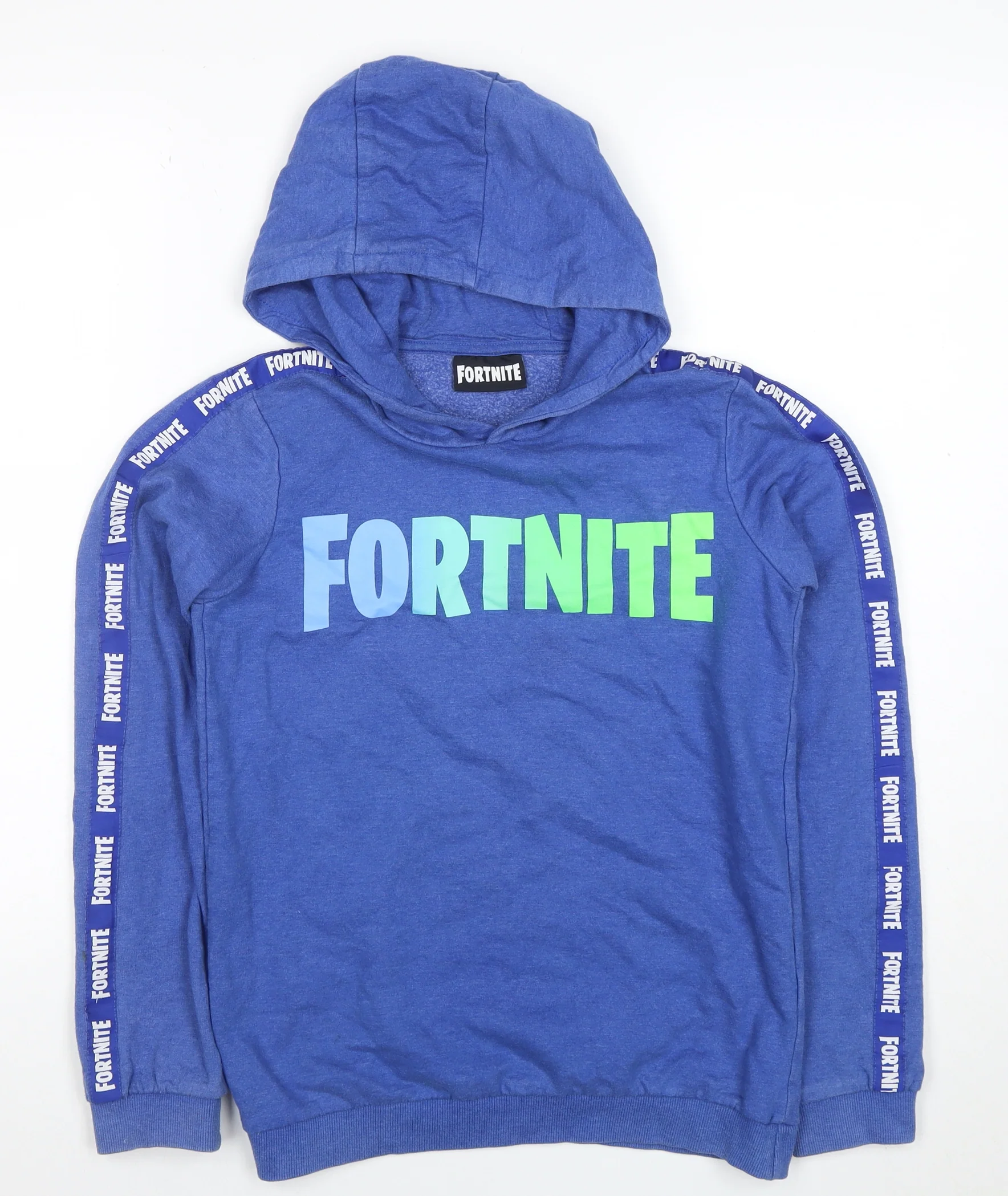 Fortnite Boys Blue Pullover Hoodie XL 152-158cm by Pep & Co - Image 3