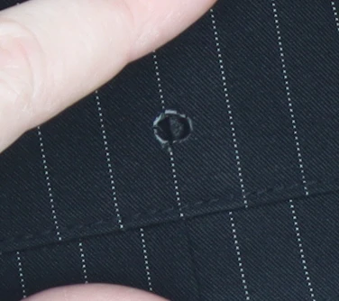 FRAME-WORK Women's Black Pinstripe Blazer Jacket UK 14 - Image 4