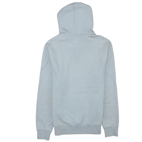Fred Perry Men's Light Grey Hoodie Small Pullover Cotton Blend - Image 4