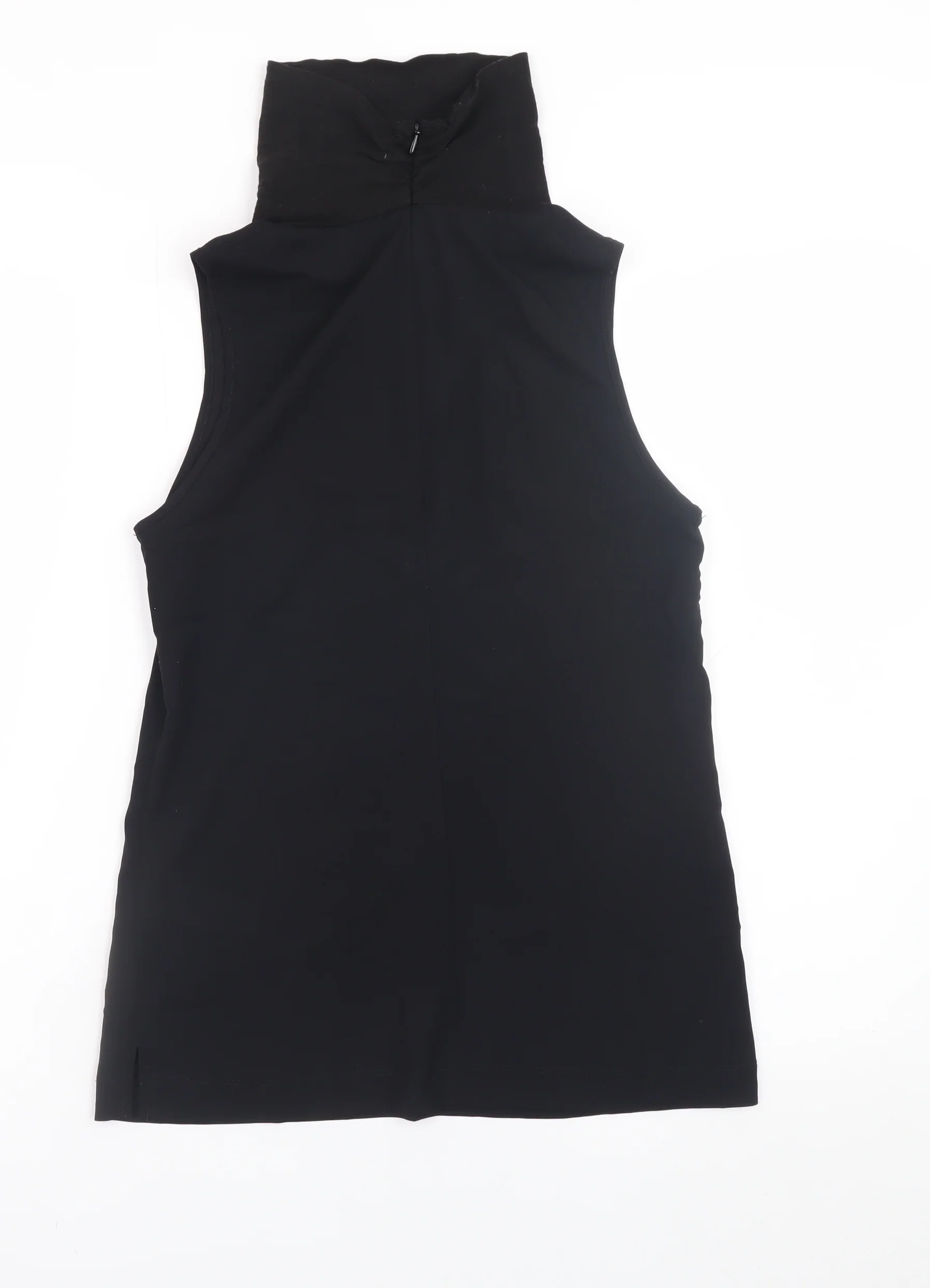 French Connection Women's Black XS Sleeveless Roll Neck Stretch Top - Image 3