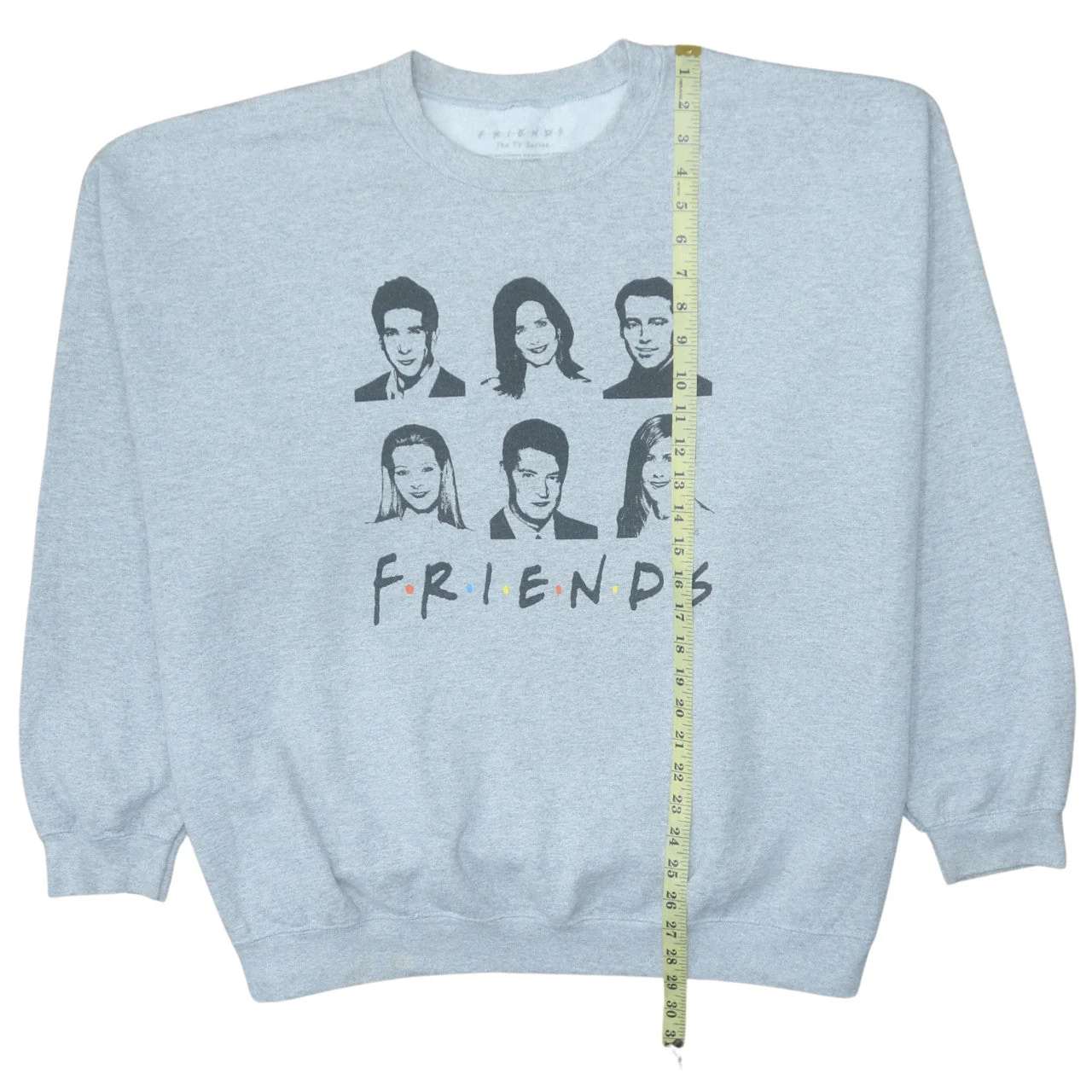 Friends The TV Series Men's Grey 3XL Pullover Sweatshirt - Image 2