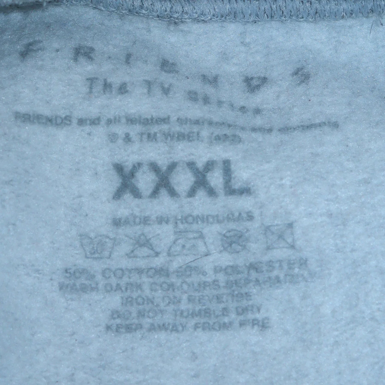 Friends The TV Series Men's Grey 3XL Pullover Sweatshirt - Image 5