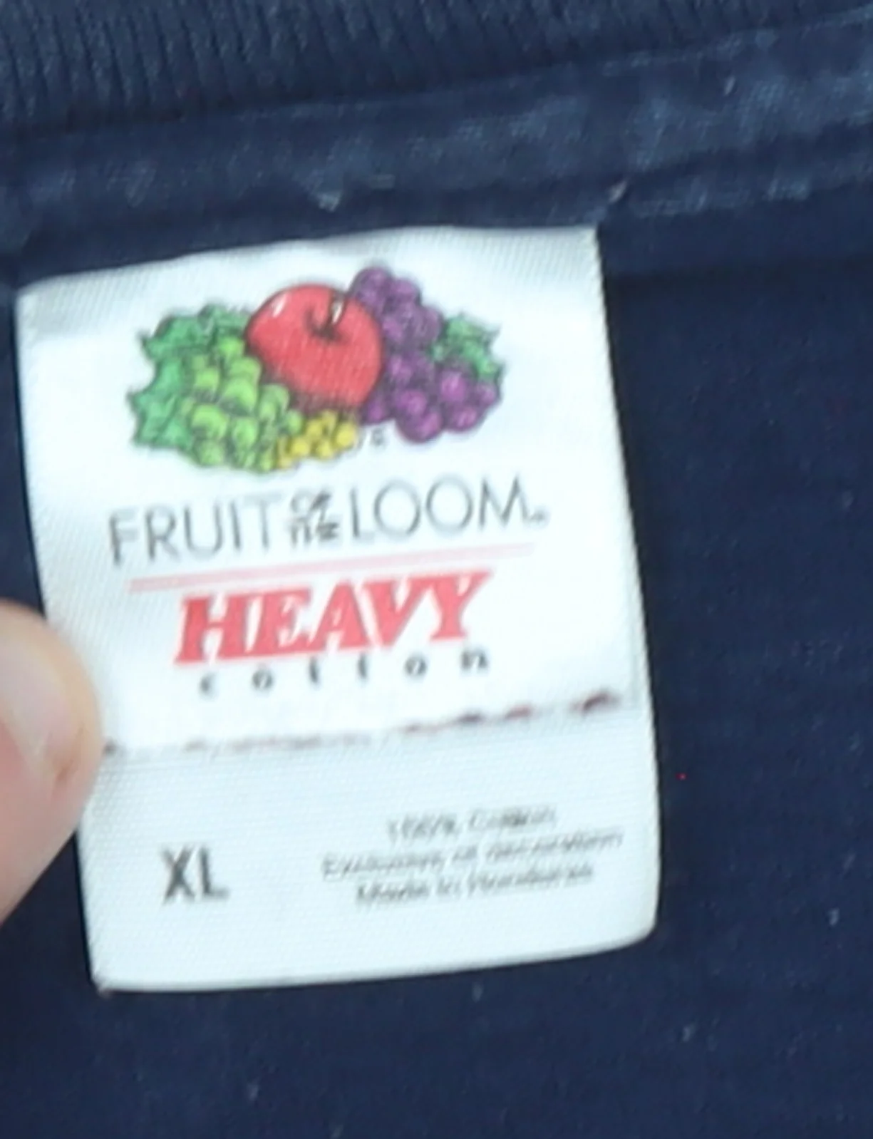 Fruit of the Loom Men's Blue Canada Graphic Cotton T-Shirt XL - Image 4